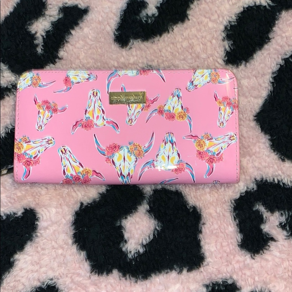 Simply southern wallet longhorn
